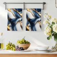 thumbnail image 2 of Navy Blue Marble Microfiber Kitchen Towel, Gold Modern Art Soft Absorbent Dish Towels, Quick Drying Washable Dishcloths for Kitchen Cleaning, Drying Dishes, 18x28 Inches, 2 of 9