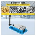 thumbnail image 2 of 3 Pieds' Étau de Fraisage Machine de Forage Pince Banc Échelle Précise CNC Étau de Précision, Longue Durée, 2 of 6