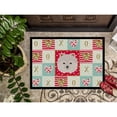 thumbnail image 3 of Carolines Treasures CK5210MAT Japanese Spitz Love Door Mat Indoor Rug or Outdoor Welcome Mat 18x27 Doormat 27"L x 18"W, 3 of 4