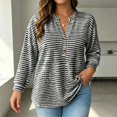 thumbnail image 2 of BOOMNY Women's Long Sleeve Tshirts Crew Neck Plus Size T-Shirt Loose Fall Tee Tops for Women, 2 of 5