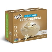 Simply Delish Natural Instant Vanilla Pudding - Sugar Free, Non GMO, Gluten Free, Fat Free, Vegan, Keto Friendly - 1.7 OZ (Pack - 3)
