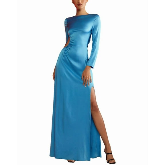 Cynthia Rowley womens Striking Silk Maxi Dress, 2