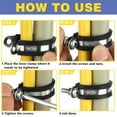thumbnail interactive-video image 1 of 60-Piece Stainless Steel Cable Clamp Kit - 7 Sizes With Rubber Cushion, 304 SS 1 of 3