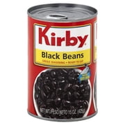 (6 pack) (6 Pack) Kirby Black Beans, 15 Oz