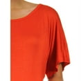 thumbnail image 4 of 24/7 Maternity Women's Banded Dolman Top, 4 of 4