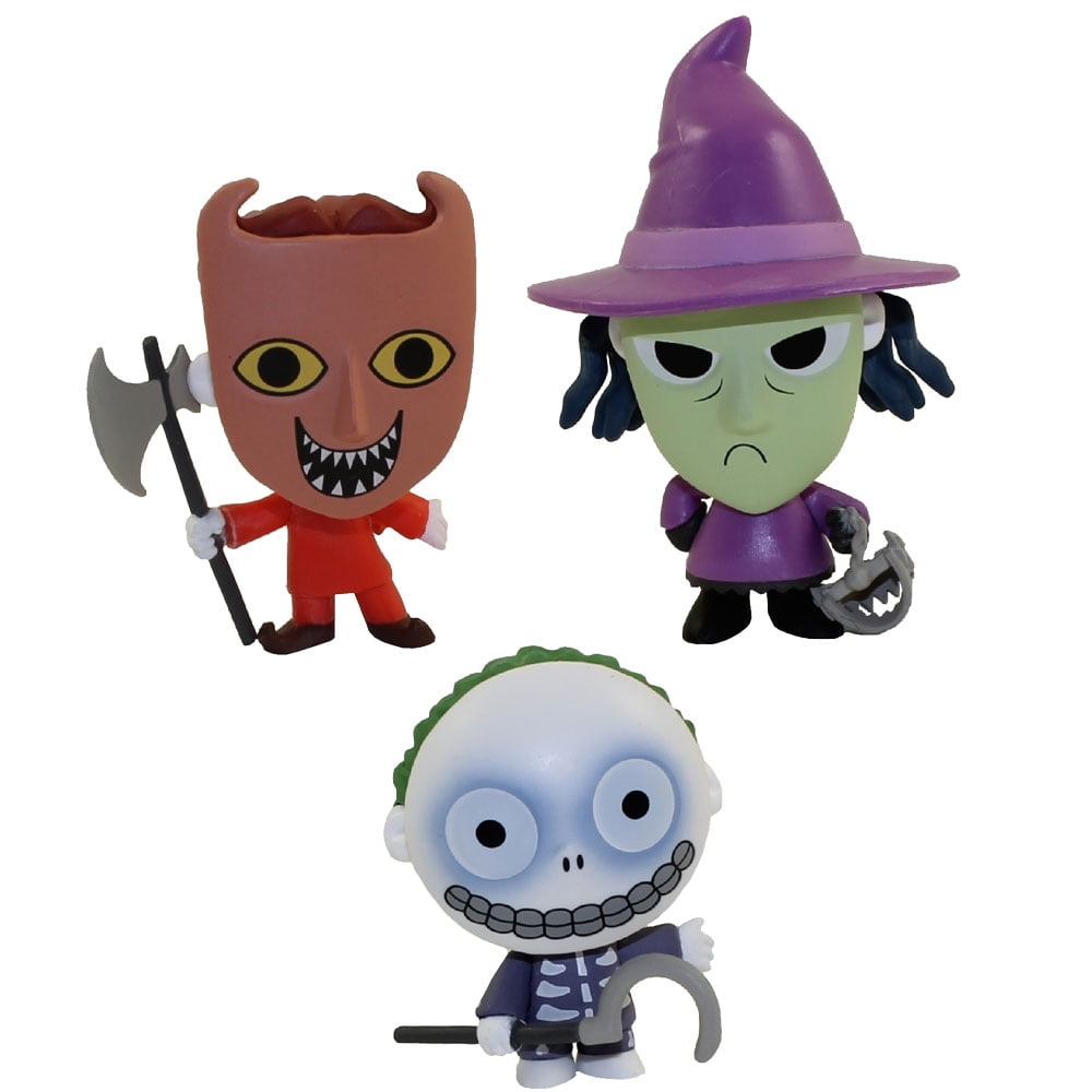 Funko Mystery Mini Figures Nightmare Before Christmas 25 Years SET OF 3 (Lock, Shock