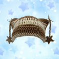 thumbnail image 2 of Womens Hats Star Cat Ear Cozy Warm Knit Cap Stretchy Casual Soft Comfortable Trendy Beanie Hat, 2 of 3