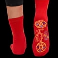 thumbnail image 2 of GUOOL Femmes Chaussettes de Sport Confortables Poids Léger Adultes Taille Chaussettes Rouges Douces, 2 of 9