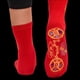 thumbnail image 3 of 2x Calcetines Rojos para Mujer, Talla única, Duraderos, para Adultos, Ligeros, Cómodos, Suaves, Calcetines Deportivos para Fútbol, Regalo de año, 3 of 9