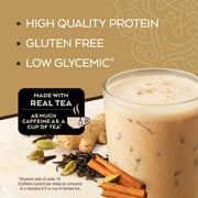 Atkins Chai Tea Latte Flavored High Protein Shake, Ready to Drink, Low Sugar and Low Carb Shakes, Keto-Friendly, Made with Real Tea, 4 Count
