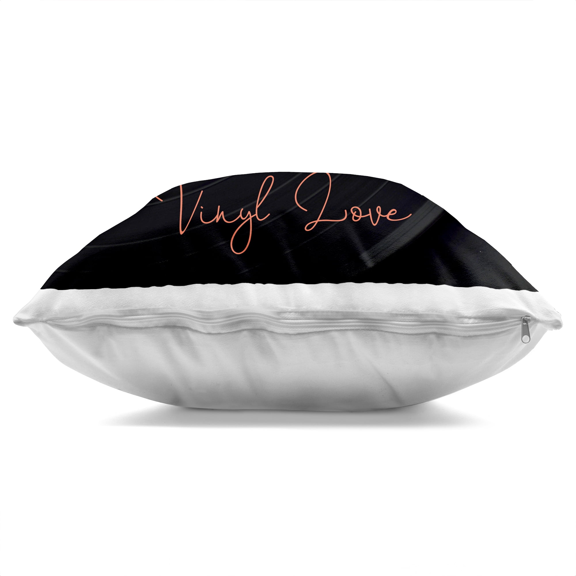 Stupell Industries Vinyl Love Vintage Record Decorative Printed Throw Pillow, design by Tom Quartermaine