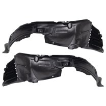 TRQ Front Inner Fender Liner Set Fits Select 2010-2012 Hyundai Genesis Coupe HY1248120 HY1249120