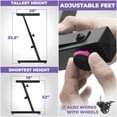 thumbnail image 3 of Soporte para teclado Liquid Stands Z Style, plegable, 54-88 teclas, 3 of 6