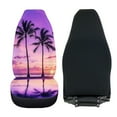thumbnail image 4 of Renewold Hawaiian Palm Tree Violet Sky Car Seat Cover for Women Men, Car Seat Protector Auto Accessories Decor Universal Fit Most Cars Sedans SUV Trucks, 4 of 7