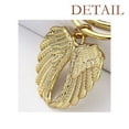 thumbnail image 4 of Get Angry Strabismus Face Cartoon Car Keychain Angel Wing Pendant, 4 of 4