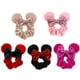thumbnail image 5 of Diadema de Disney para Bebé y Niño, accesorios para el cabello con dibujos animados de Mickey y Minnie, banda elástica para el cabello de terciopelo dorado, Anillo para el cabello de Navidad, novedad, 5 of 5