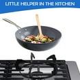 thumbnail image 3 of Luxshiny 2Pack Pot Support for Gas Stove Cooking Rack Cast Iron Black Round for Home Users, 3 of 6