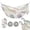 Butterfly With Elegant Color, variant on Hanging Hammock Portable Travel Camping For Outdooor Beach Camping Hiking Blossom Petals