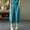 Blue, variant on Women Pants Wide Straight Leg Baggy Pant Capris Pants Women Casual Comfy Work Pants Womens Outfits