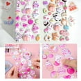 thumbnail image 3 of Cute Puffy Stickers – Kawaii 3D Bubble Foam Bear & Bunny Stress-Relief Stickers for Phone Case, Notebook & DIY Crafts, Fun Gift for Teens (Pink), 3 of 10