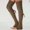 50### Khaki, variant on Women's Cable Knitted Thigh High Socks Extra Long Boot Socks Over Knee Leg Warmers Soft Winter Knit Stockings(White)