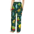 thumbnail image 3 of Balery Sport Monster print Women's Pajama Pants,Ultra Lightweight Pjs,Lounge Pant-Medium, 3 of 9
