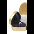 thumbnail image 4 of Caja de regalo de anillo en forma de corazón con luz LED, estuche de joyería para pendientes de terciopelo con luz, caja de presentación de joyería para boda, compromiso, 4 of 5