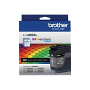 Brother Inkvestment LC406XLBK Monochrome Printer Cartridge, Black, 1 Pack