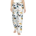 thumbnail image 2 of Goofa Cute Whale Printed Soft Pajama Pants for Women, Wide Leg Comfy Casual Lounge Yoga Pants-Medium, 2 of 9