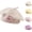 Beige, variant on Cute Flower Toddler Beret, Warm Knitted French Style Winter Cap for Baby Girls (0-3 Years)