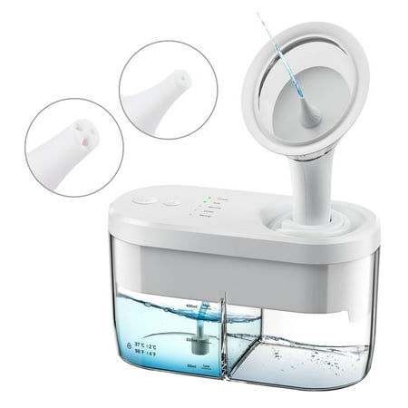 Water Powered Ear Cleaner, Ear Irrigation Flushing System with Sewage System, Ear Cleaning Kit with 4 Pressure Settings, Easy, Safe and Effective Earwax Removal Kit for Adults & Kids with 3 Ear Tips