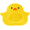 Yellow, variant on Shower Foot Scrubber Mat, Cute Duck Shape with Non-Slip Suction Cups, Exfoliating Foot Massager for Elderly and Kids