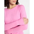 thumbnail image 5 of Avia Women's Seamless Tee with Long Sleeves, Sizes XS-XXXL, 5 of 6