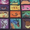 thumbnail image 4 of Pokemon Pikachu Grille, Ensemble de Couette Simple, Taie d'Oreiller et Draps, 4 of 5