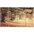 thumbnail image 2 of Imagerie Rêveuse de Forêt d'Automne - Art Moderne de Toile de Forêt, 2 of 3