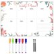 thumbnail image 1 of Notice Boards Flower Edge Message Board for Office Use Transparent Weekly Planning Function 1Set, 1 of 5