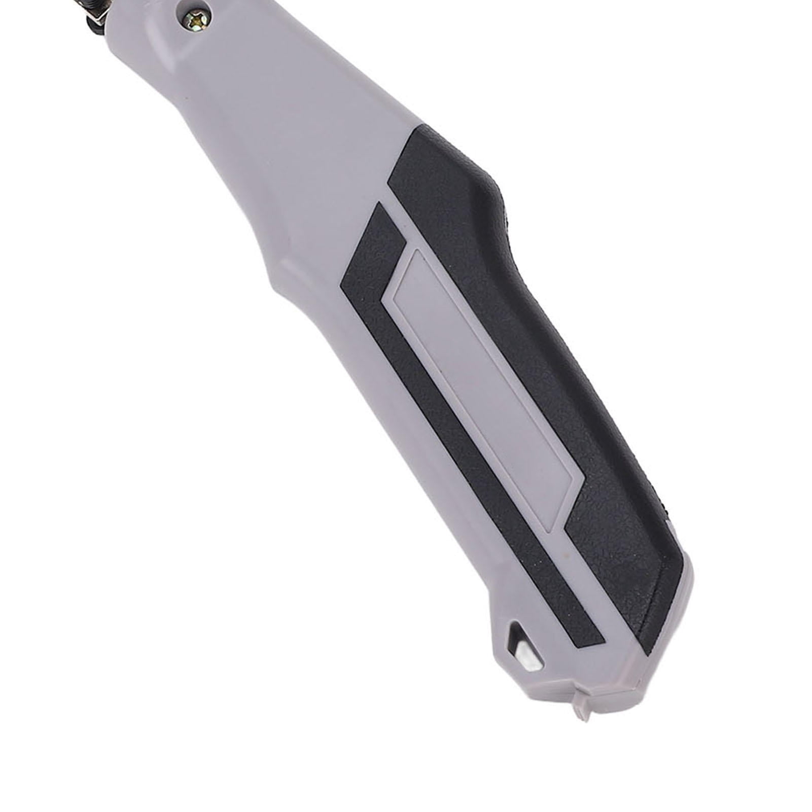 YAHHU Mini Reciprocating Saw Set – 2 Stainless Steel Fine‑Tooth Blades with Ergonomic Handle for Drywall, Plywood, Plastic & More