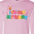 thumbnail image 4 of Inktastic It's My Birthday Letters Long Sleeve T-Shirt, 4 of 5