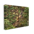 thumbnail image 3 of Stupell Industries Deer Forest Nature Vegetation Animals & Insects Photography Gallery Wrapped Canvas Print Wall Art, 3 of 5