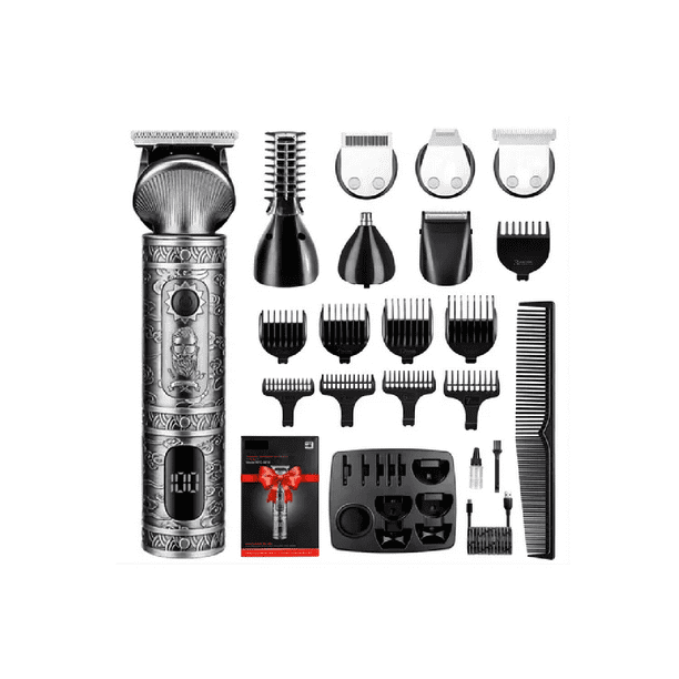 Rasuradora Maquina Cortar Cabello Kit De Cortadora plata negro Bodega Aurrera en linea