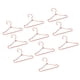 thumbnail image 1 of 10 piezas de pequeños soportes para vestidos y conjuntos, perchero para colgar ropa de muñecas de 65 mm. rosa áurea, 1 of 9