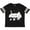Football Black and White, variant on Camper In A Star Filled Night Boys or Girls Toddler T-Shirt