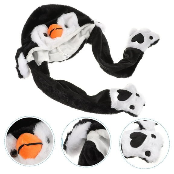 Raindrops Plush Hat Bunny Ears Hat Moving Ears Hat Bride 60X25X8CM