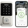 thumbnail image 4 of Kwikset Halo Touchscreen Wi-Fi Smart Deadbolt Hardware Lock with Smartkey Satin Nickel, 4 of 11