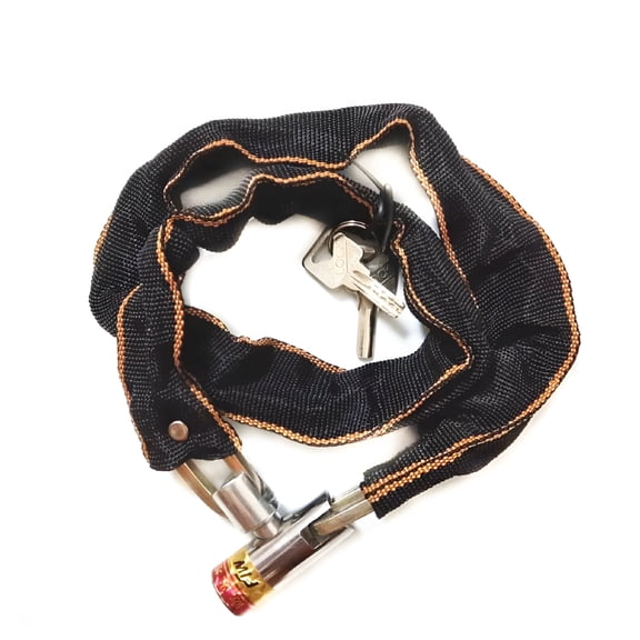 GJX Heavy Duty Motorbike Motorcycle Scooter Bike Motor Bicycle Chain Pad Lock Multicolor