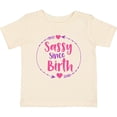thumbnail image 3 of Inktastic Sassy Since Birth, Sassy, Sassy Girl, Arrow, Hearts Girls Baby T-Shirt, 3 of 5