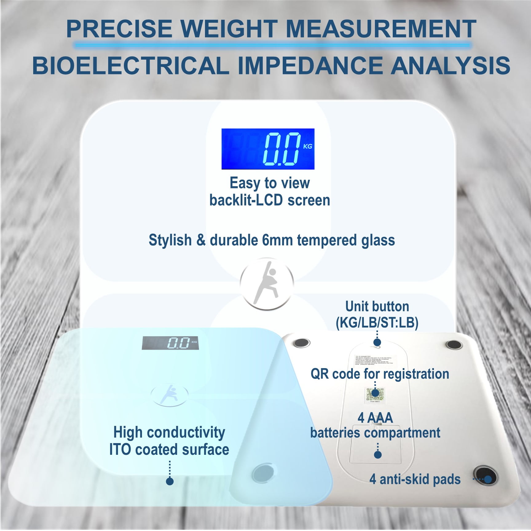 ShareVgo Smart Body Weight Scale - SWS200