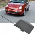 thumbnail image 5 of Front Car Bumper Tow Hook Cover Cap Unpainted 735456794 Fit for Fiat 500 07-15, 5 of 5