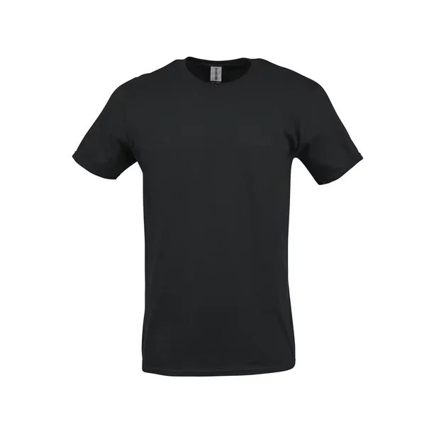 Gildan Camiseta De Algodón Softstyle Para Hombre, Estilo 64000, Paquete De 2 Unidades 2XL Negro-HTHRoyal, Negro-hthroyal