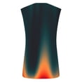 thumbnail image 2 of QATAINLAV Big and Tall Shirts, 2025 Summer Sleeveless Men Tank Tops Breathable Round Neck Muscle T-Shirts Funny Gradient Print Back to School Clothing Summer Savings Multicolor 4XL, 2 of 4